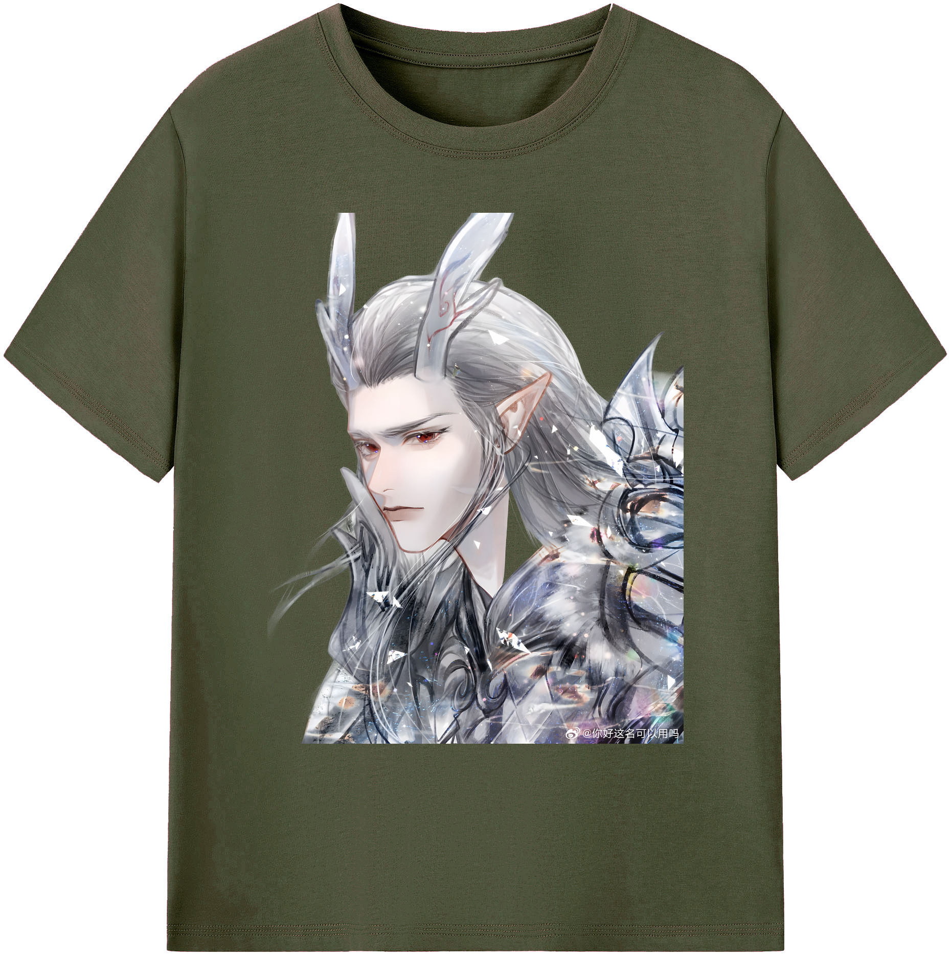 （画像用） Ne Zha 2 ナタ 魔童の大暴れ 綿100％ メンズ半袖Tシャツ｜肌触りやわらか＆通気性
